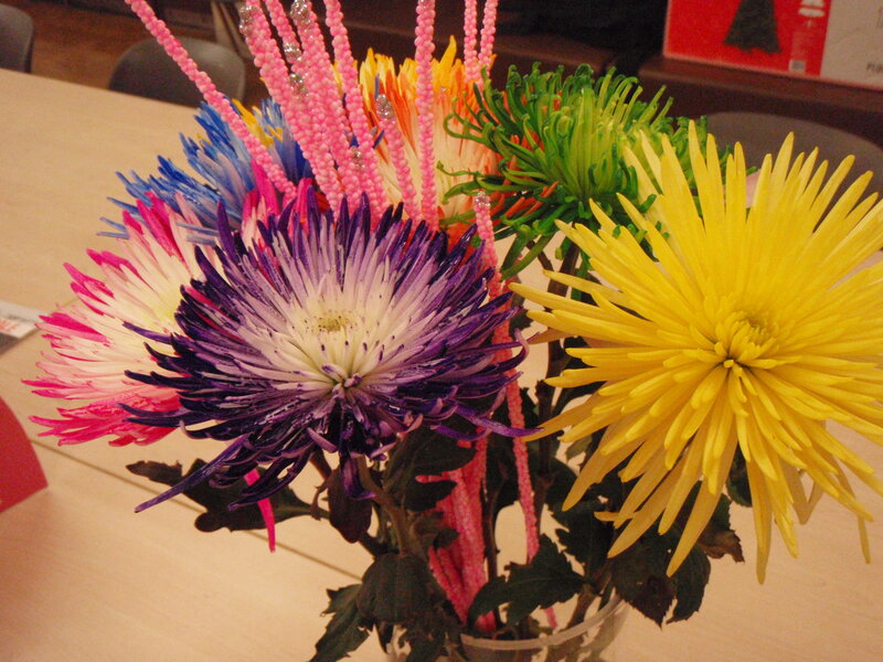 Colorful Chrysanthemum Bouquet — Yellow