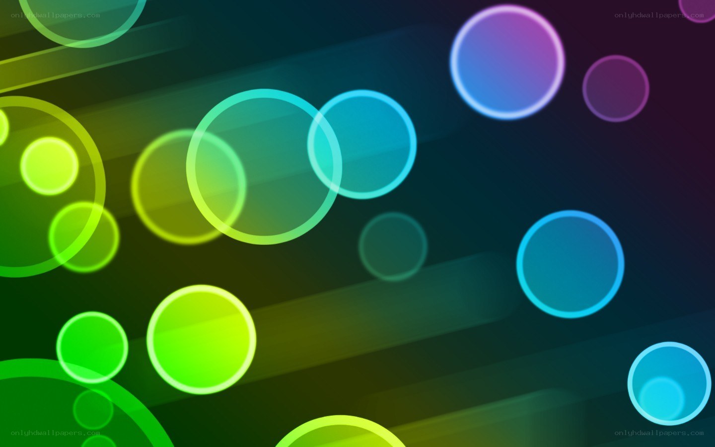 colorful circle abstract background