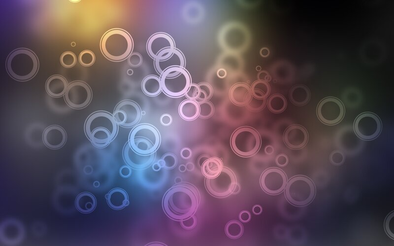colorful circle abstract background