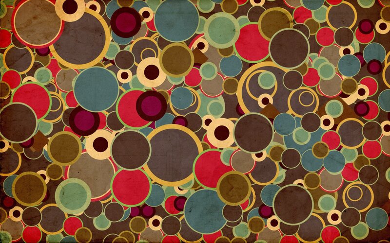 colorful circle pattern