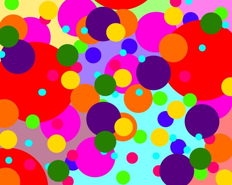 colorful circle pattern