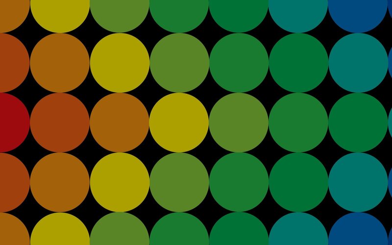 colorful circle pattern