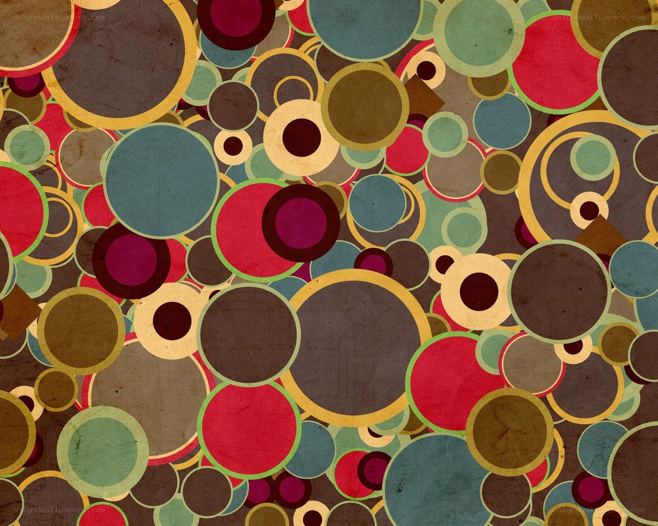 colorful circle pattern