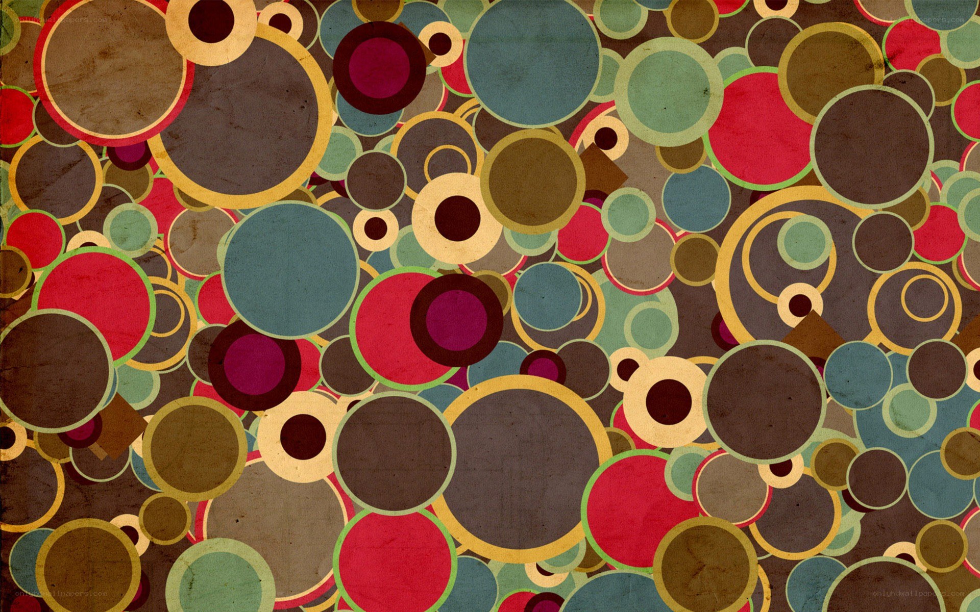 colorful circle pattern