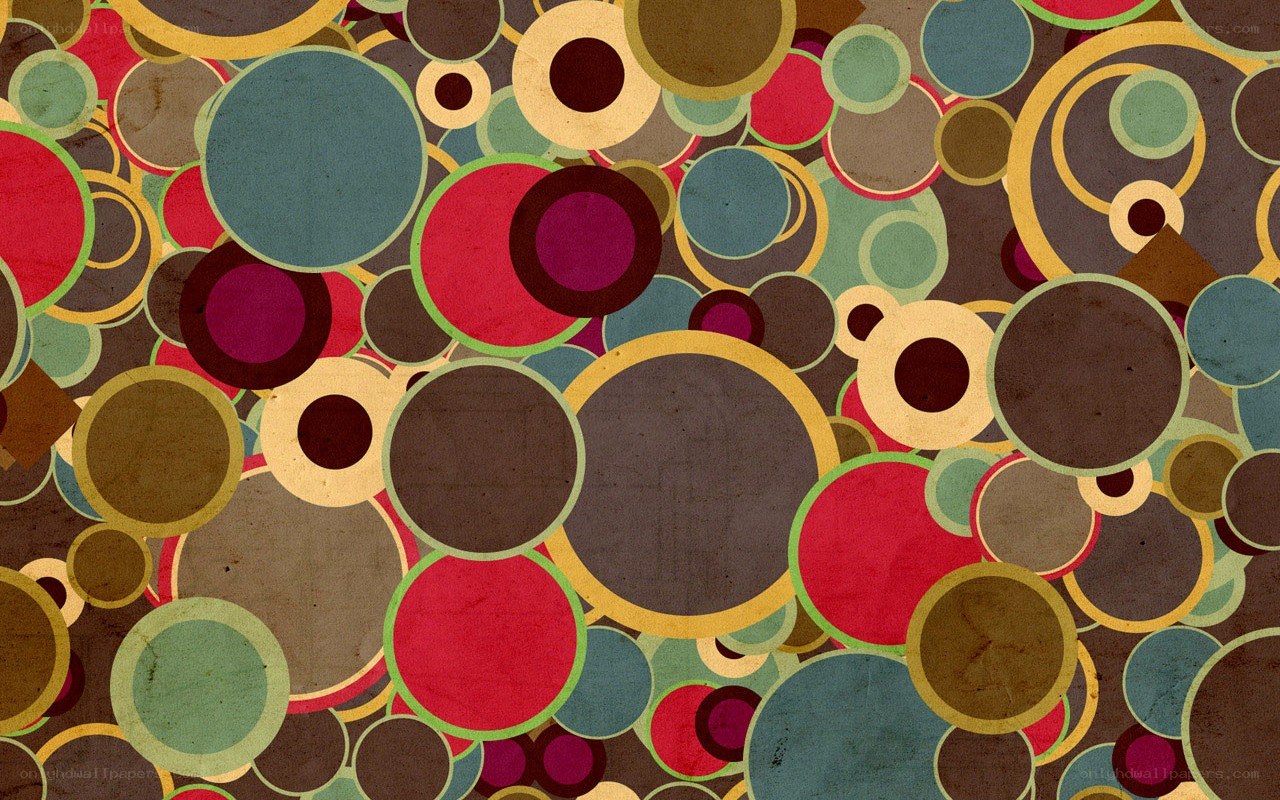 colorful circle pattern