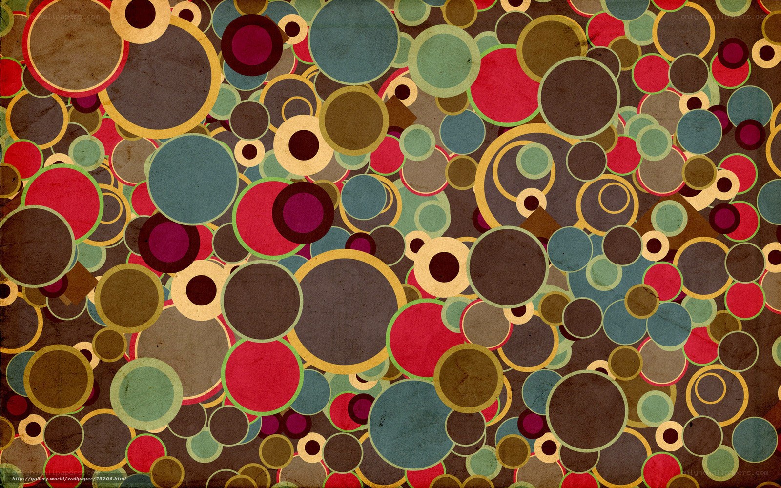 colorful circle pattern