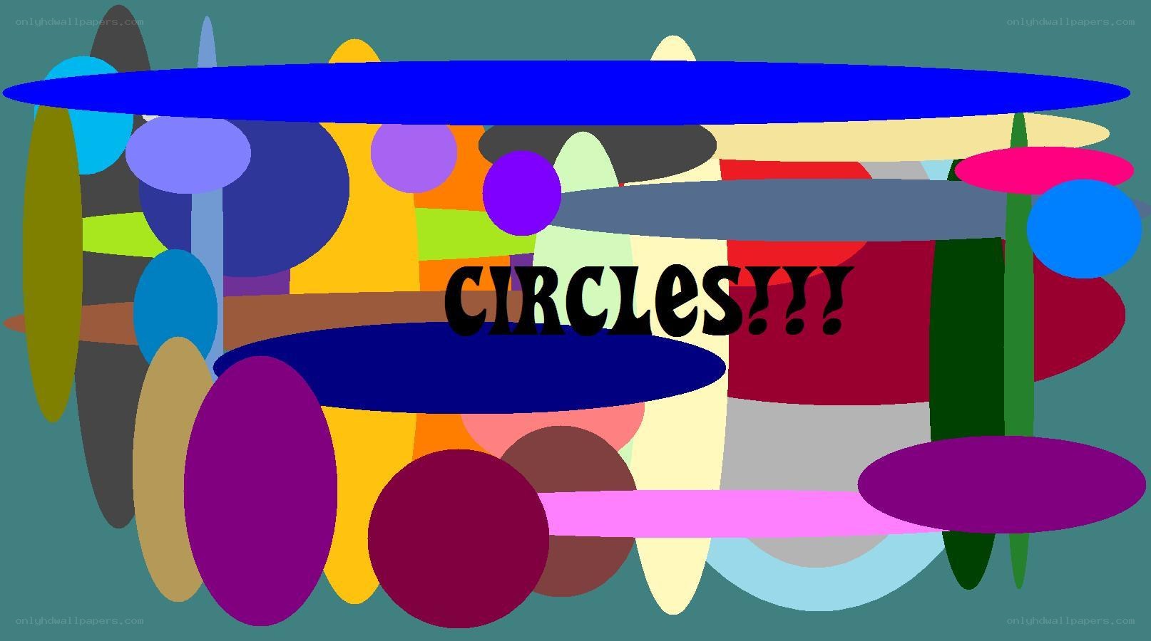 colorful circles abstract art