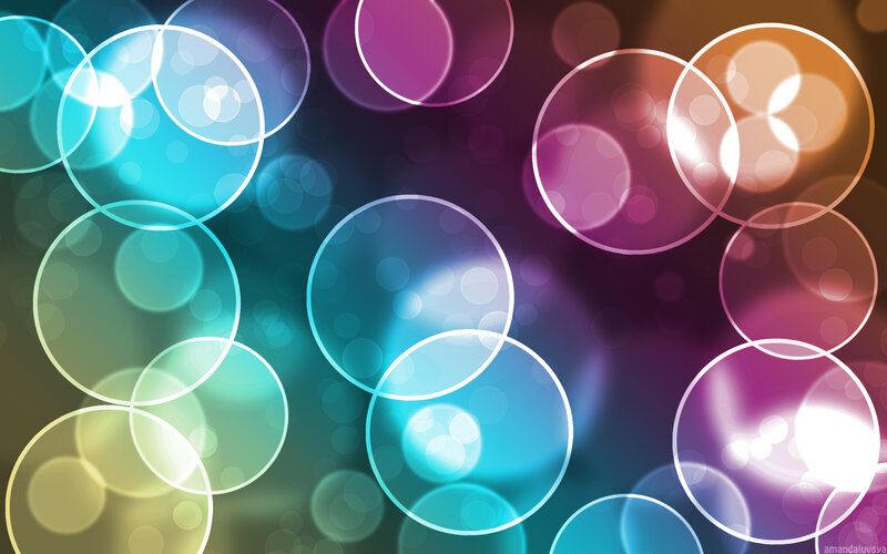 Colorful Circles Background