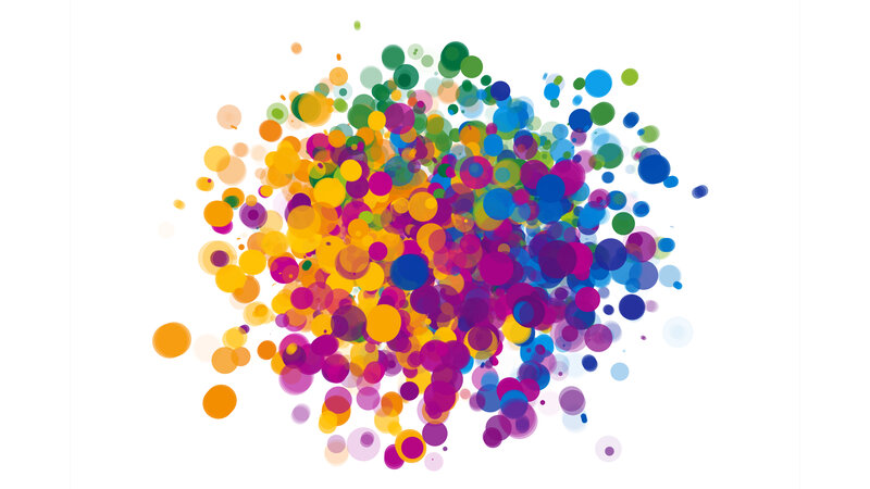 Colorful Circles Cluster