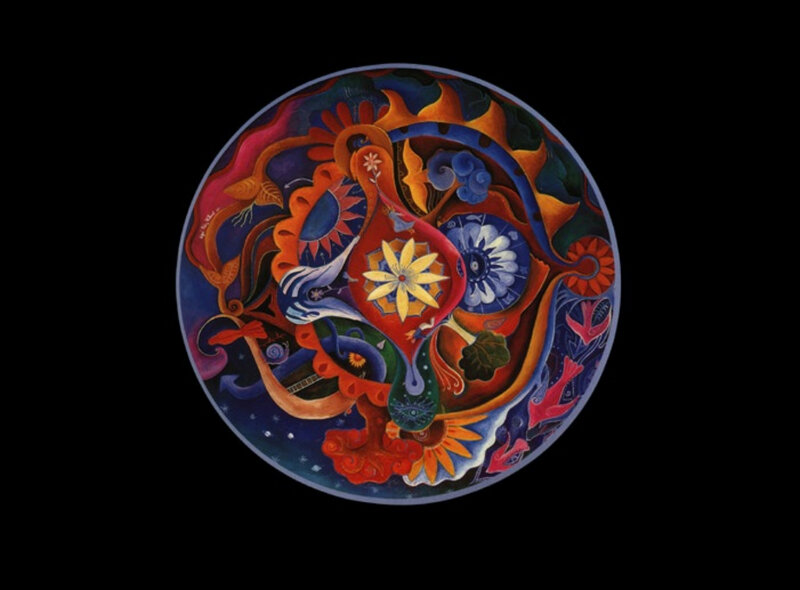 Colorful Circular Painting