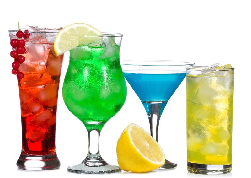 Colorful Cocktails — Red