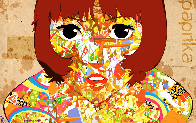 colorful collage art
