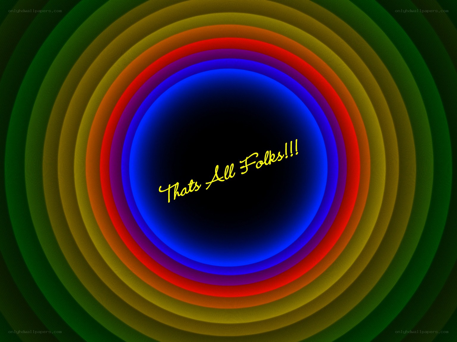 colorful concentric circles