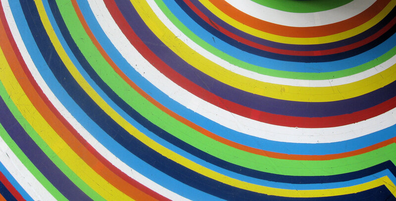 colorful concentric circles