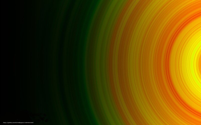 Colorful concentric rings