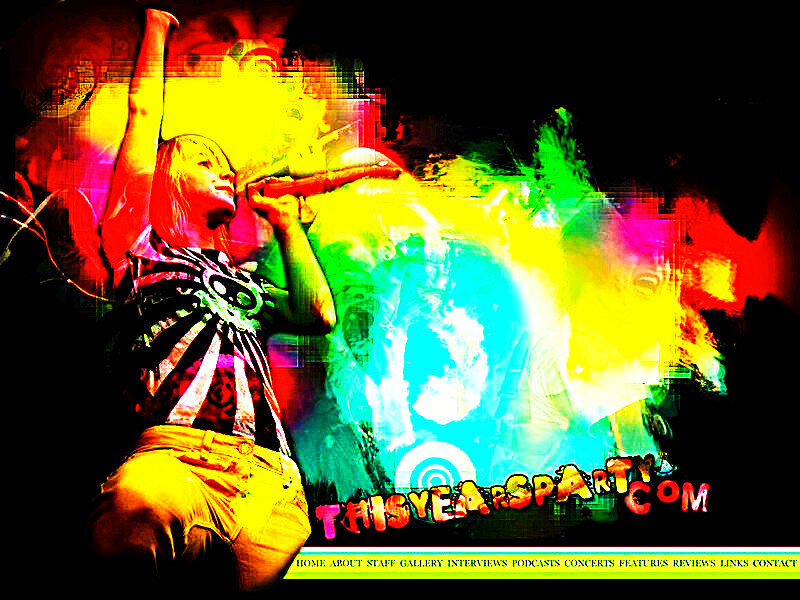 colorful concert performance