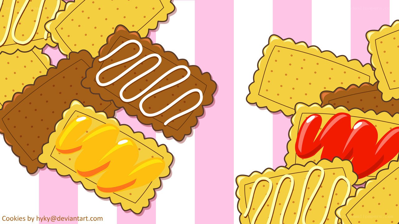 colorful cookies illustration
