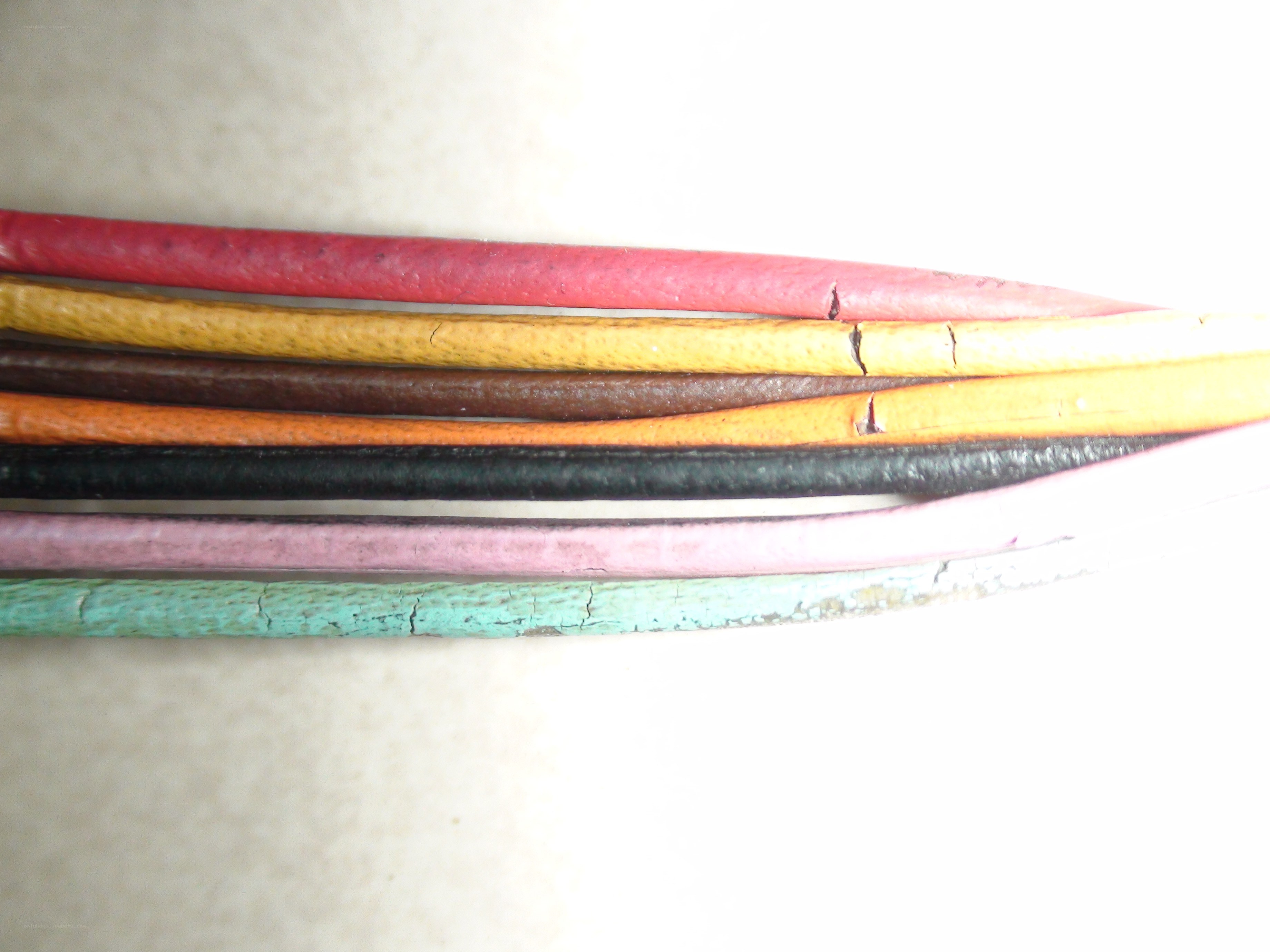 colorful cords in a bundle