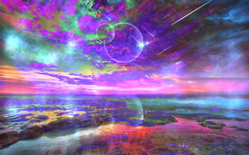 Colorful Cosmic Landscape