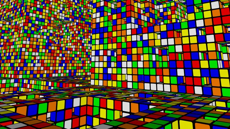 Colorful Cube Maze — Red