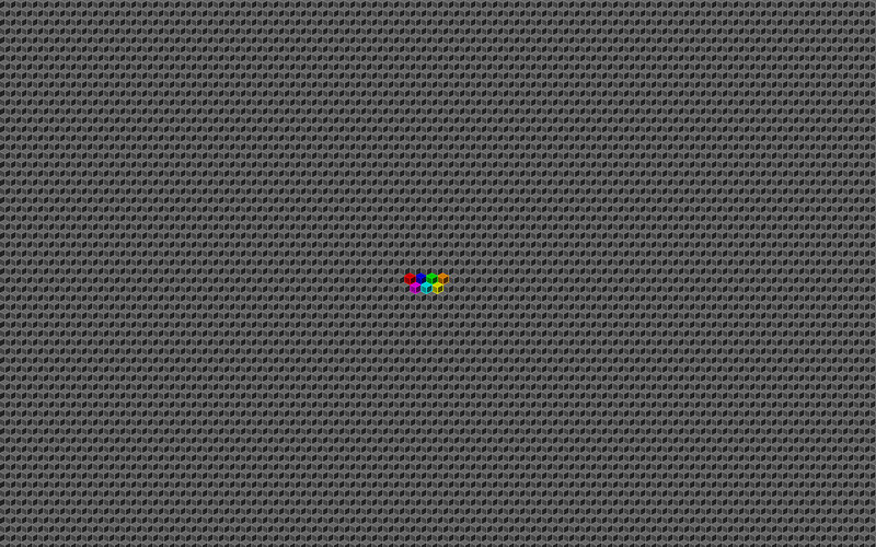 colorful cubes on gray grid