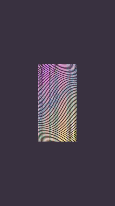 Colorful Curved Lines — Purple