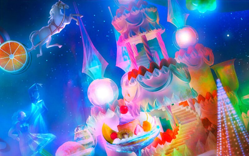 Colorful Dessert Castle