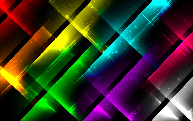 colorful diagonal light beams
