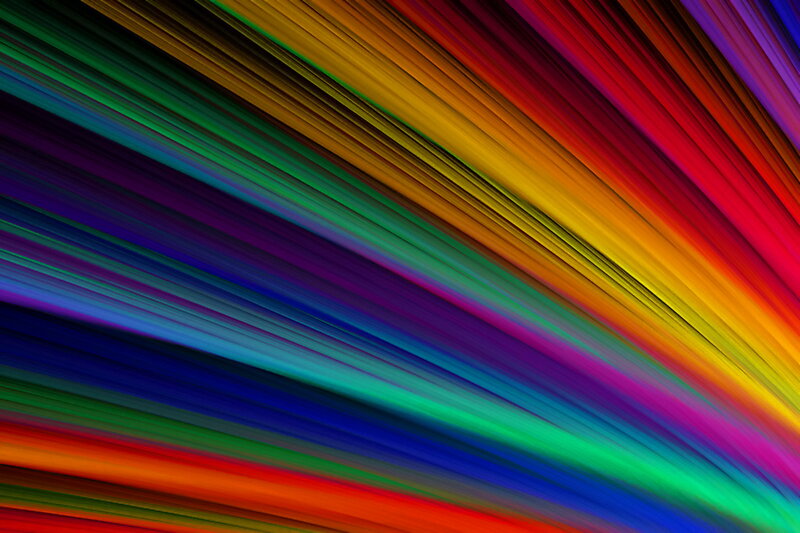 Colorful Diagonal Lines — Red