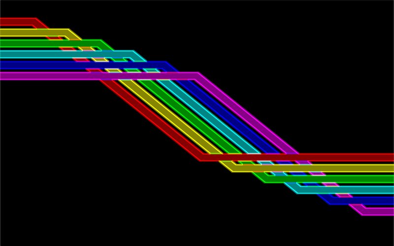 colorful diagonal lines
