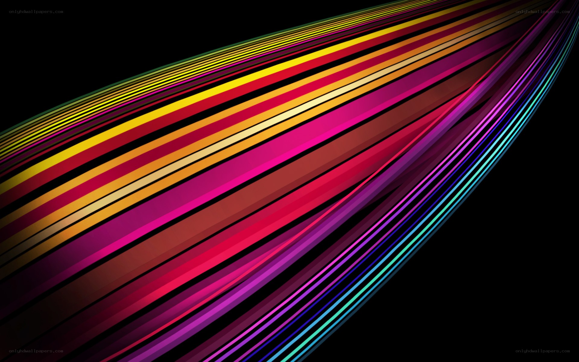 colorful diagonal stripes