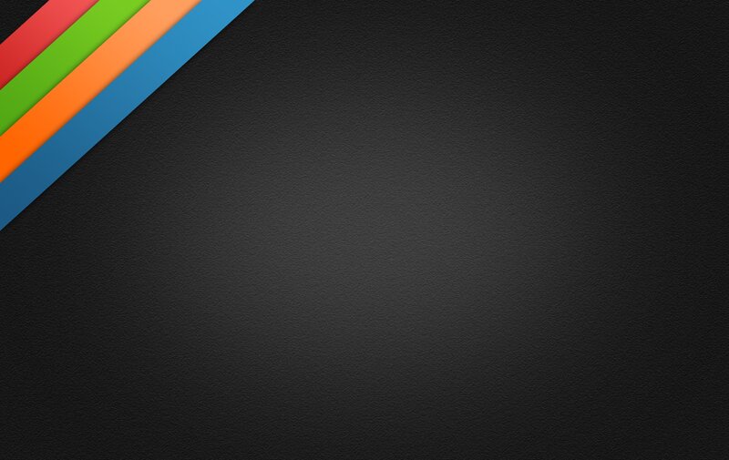 Colorful Diagonal Stripes — Black