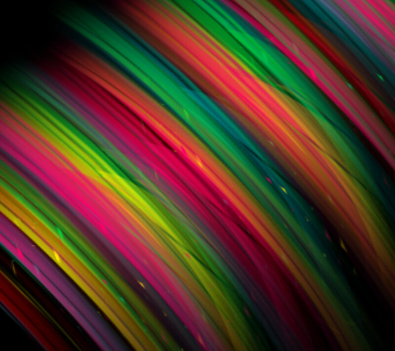 Colorful Diagonal Stripes — Green