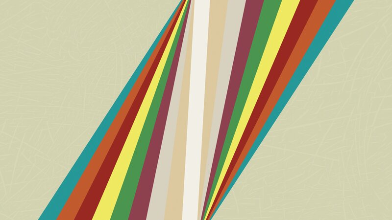 Colorful Diagonal Stripes — Yellow
