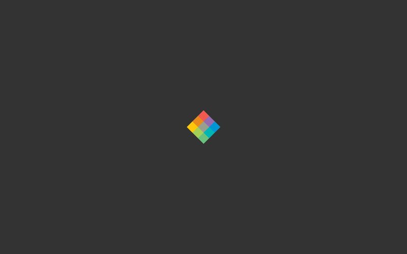 colorful diamond logo