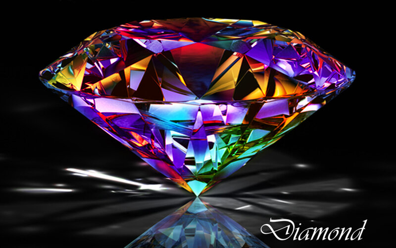 Colorful Diamond — Purple