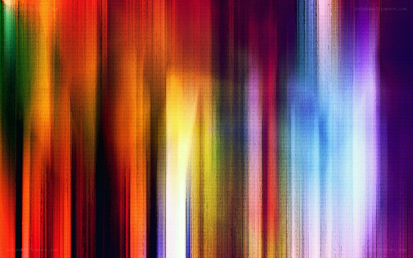 Colorful digital glitch art