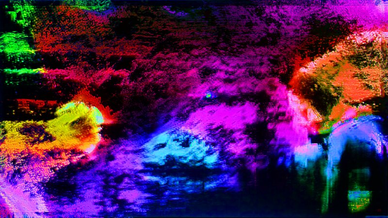 Colorful Digital Glitch