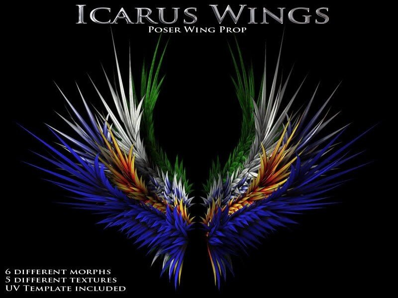 Colorful Digital Wings