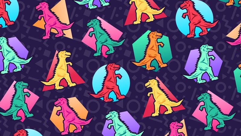Colorful Dinosaurs