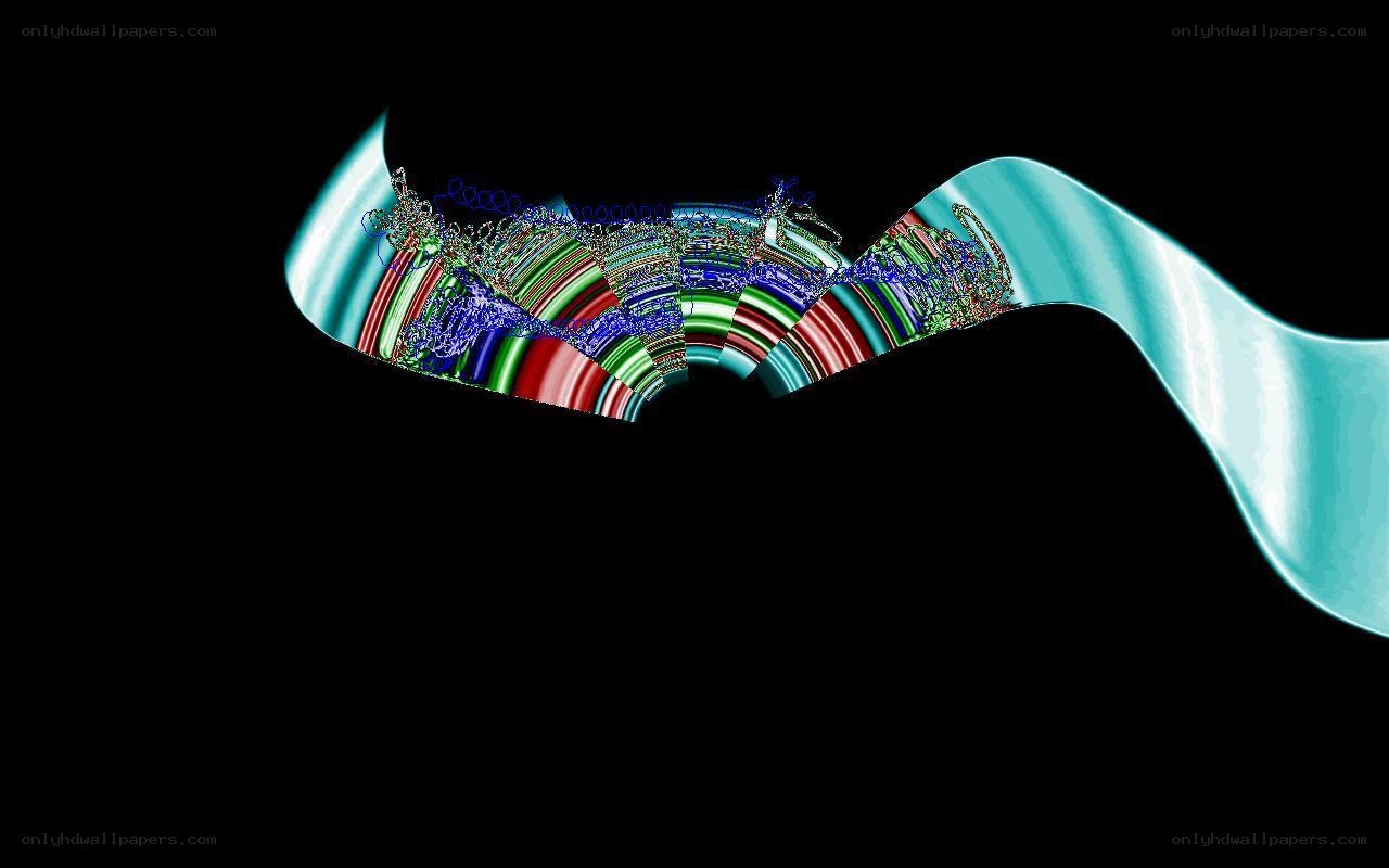 Colorful DNA helix structure