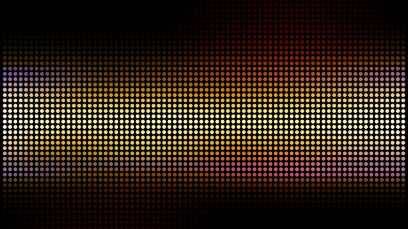 Colorful Dot Matrix Display