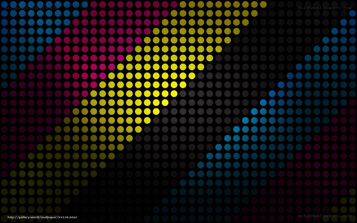 colorful dot pattern background