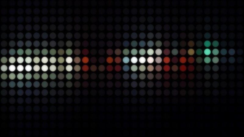 colorful dot pattern display