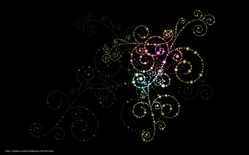 colorful dot swirl pattern