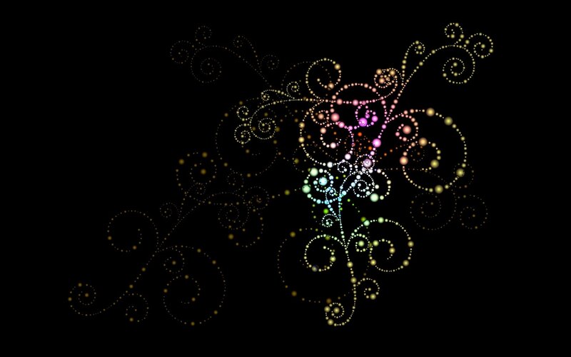Colorful Dot Swirls
