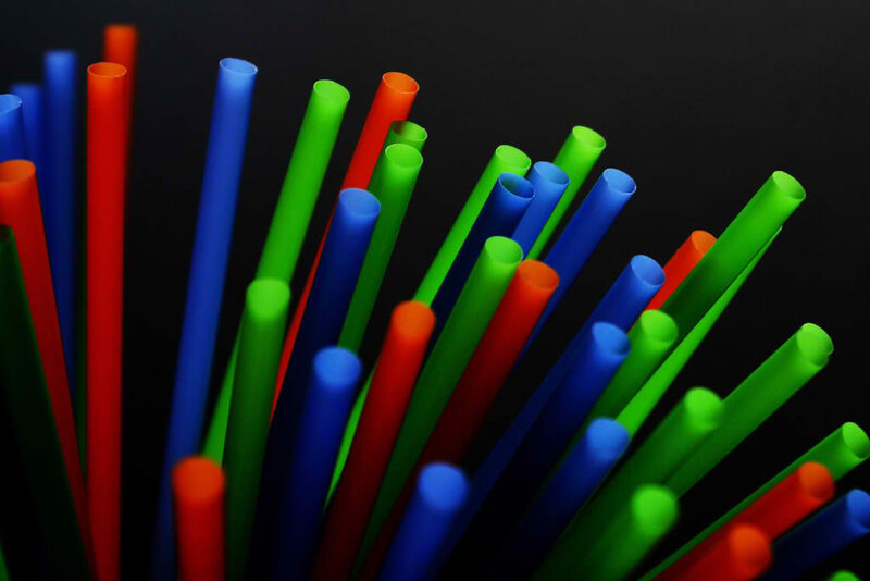 Colorful Drinking Straws