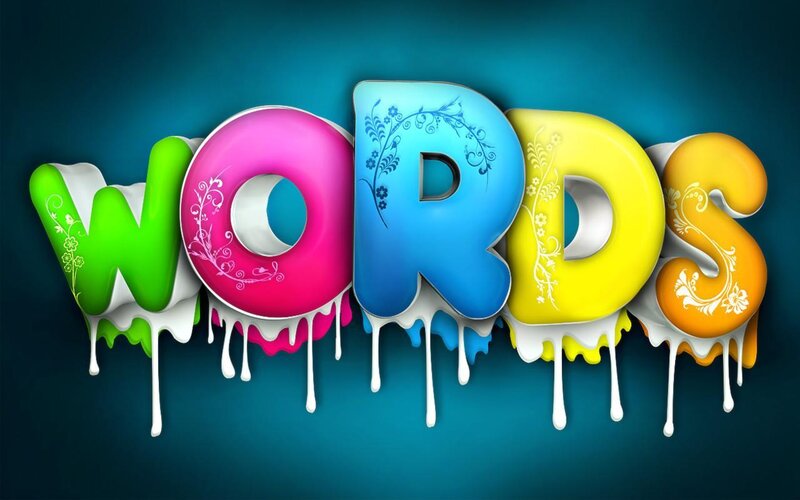 Colorful Dripping Letters