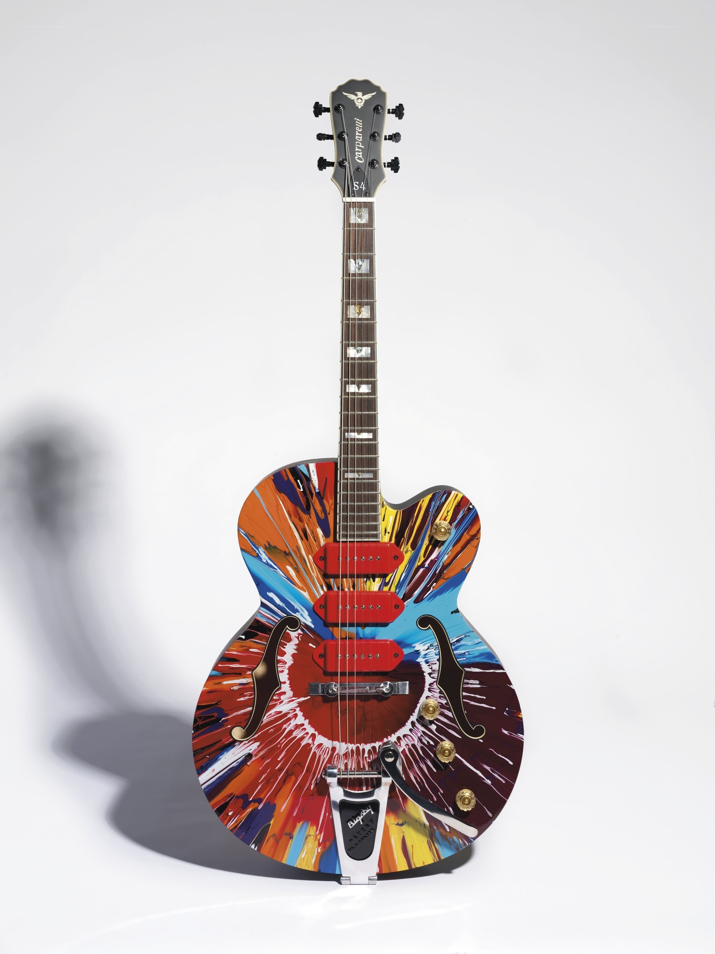 colorful electric guitar