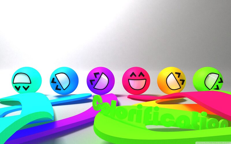 Colorful Emoji Spheres — Green